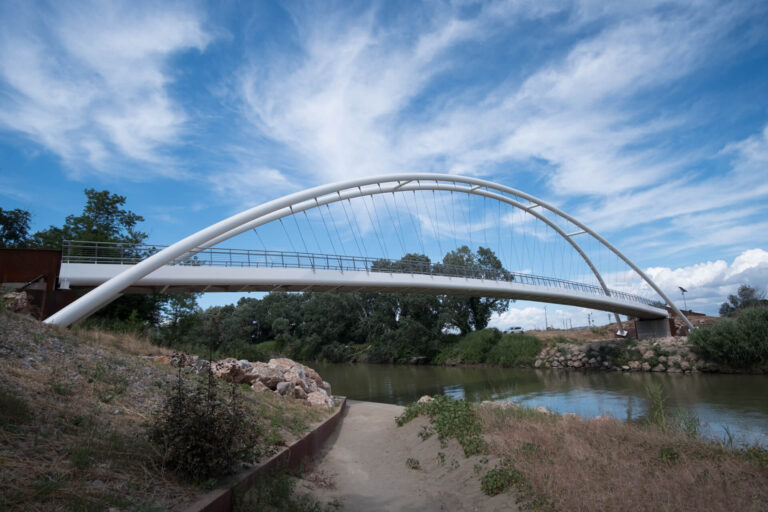 fiume ombrone ponte